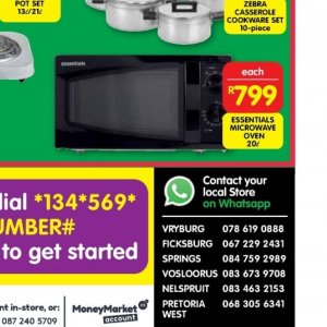 Oven at Shoprite