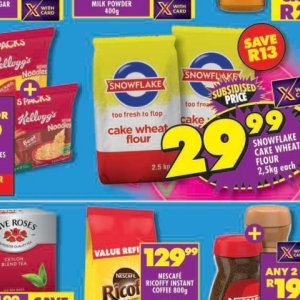 Flour at Shoprite