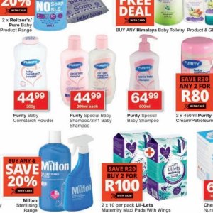 Shampoo at Checkers