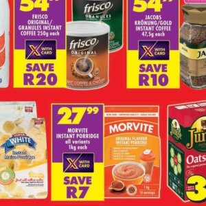 Coffee at Shoprite