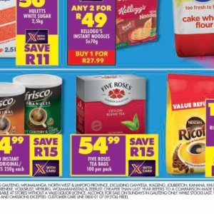 Tea at Shoprite