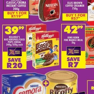 Kellogg's at Shoprite