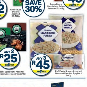 Pasta knorr  at Pick n Pay Hyper