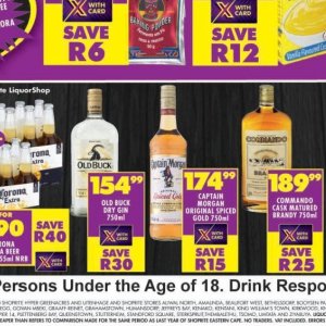 Gin at Shoprite