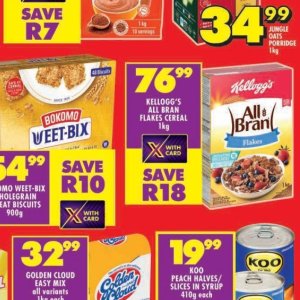 Cereal at Shoprite