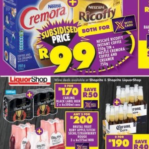 Tea at Shoprite