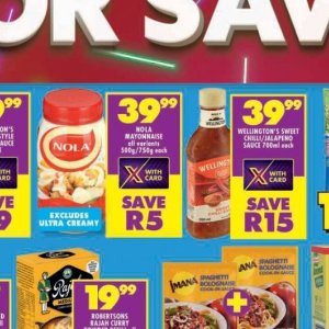 Mayonnaise at Shoprite