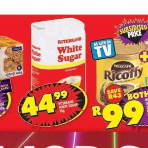 Sugar at Shoprite
