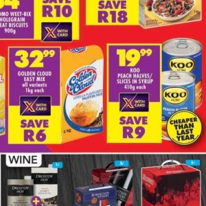 Syrup at Shoprite