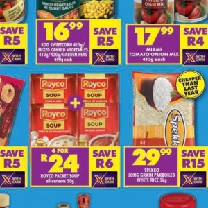 Soup at Shoprite