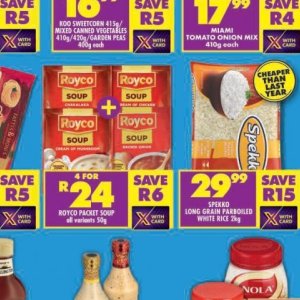 Soup at Shoprite
