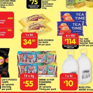 Tea at Shoprite