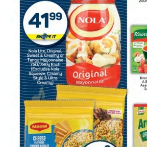 Mayonnaise at Pick n Pay Hyper
