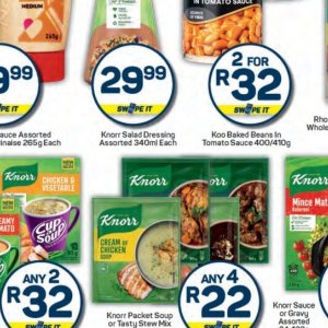 Dressing at Pick n Pay Hyper