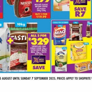 Rice at Shoprite