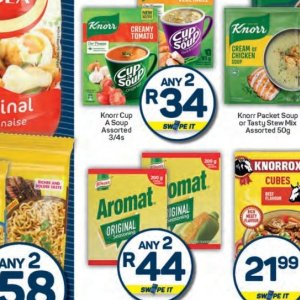 Soup at Pick n Pay Hyper