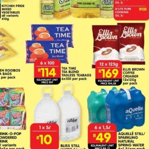 Tea at Shoprite