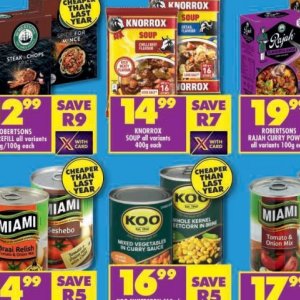 Soup at Shoprite