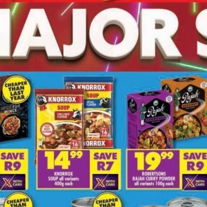Soup at Shoprite