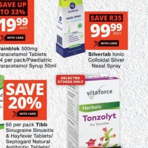 Nasal spray at MediRite