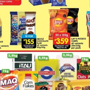 Chocolate at Shoprite