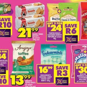 Biscuits at Shoprite