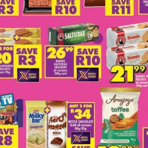 Biscuits at Shoprite