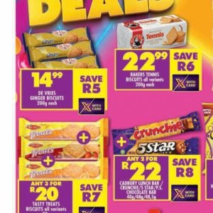 Biscuits at Shoprite