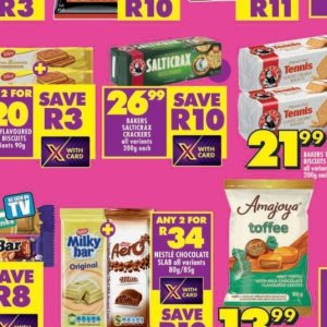 Crackers at Shoprite