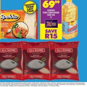 Rice at Shoprite
