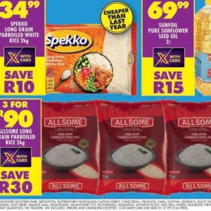 Rice at Shoprite