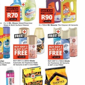 Shower gel garnier  at Checkers