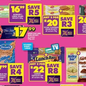 Biscuits at Shoprite