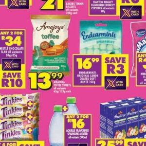 Chocolate at Shoprite