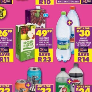 Juice at Shoprite