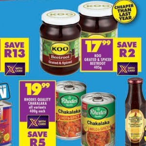 Beetroot at Shoprite