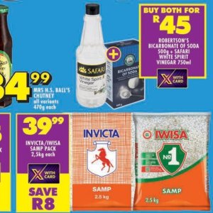 Vinegar at Shoprite