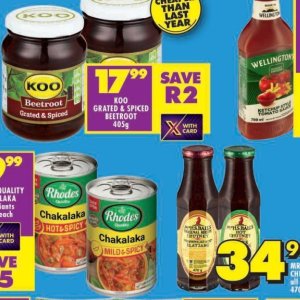 Beetroot at Shoprite