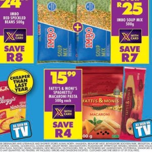 Spaghetti at Shoprite