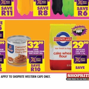 Dessert at Shoprite