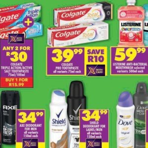 Toothpaste colgate  at Shoprite