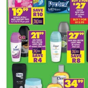 Axe at Shoprite