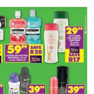 Shampoo at Shoprite