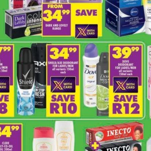 Axe at Shoprite