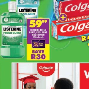 Mouthwash colgate  at Shoprite