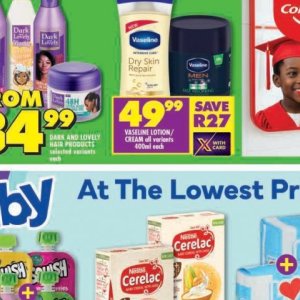 Cream at Shoprite
