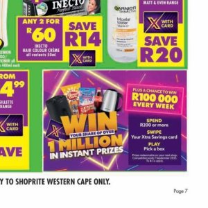 Box at Shoprite