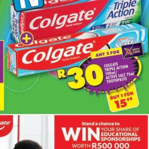 Toothpaste colgate  at Shoprite