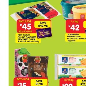 Cheese at Spar