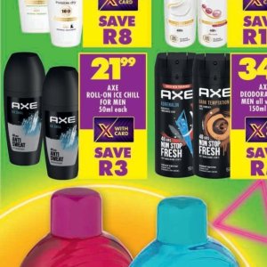 Axe at Shoprite